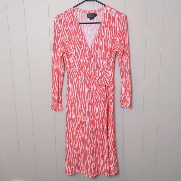 Pendleton Breezeway Salmonberry Ivory Wrap… - Picture 2 of 6